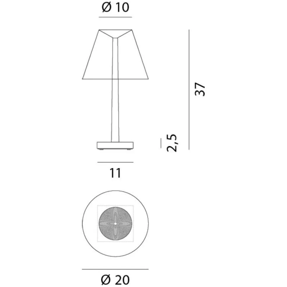 Dina T1 LED Tischleuchte