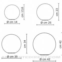 Dioscuri Tischleuchte
