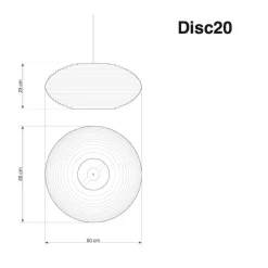 Disc Pendelleuchte