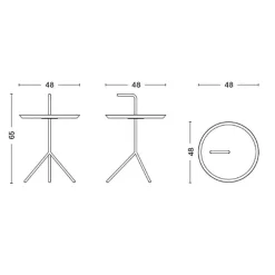 DLM Beistelltisch XL