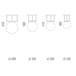 DMB 26 Deckenleuchte M