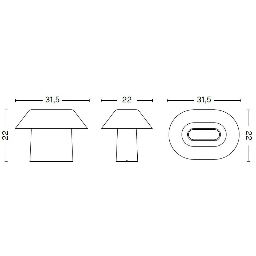 Drome LED-Tischleuchte
