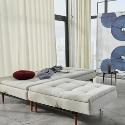 Dublexo Styletto Schlafsofa Holz dunkel 210x91cm