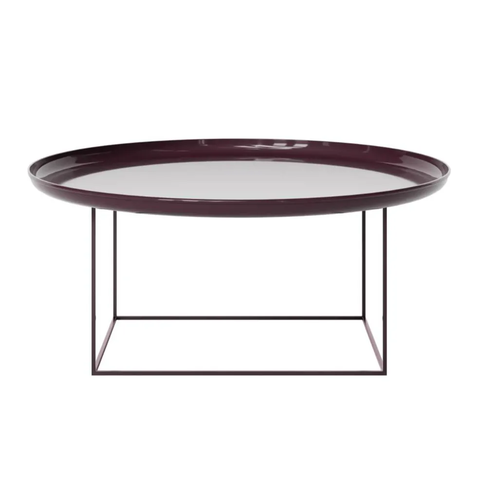 Duke Large Beistelltisch/Couchtisch Ø 90cm lackiert