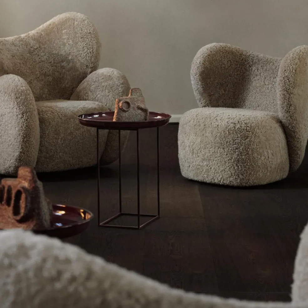 Duke Small Beistelltisch Ø 45cm lackiert