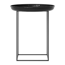 Duke Small Beistelltisch Ø 45cm lackiert