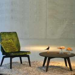 Dweller Massivholz-Beistelltisch Ø90cm