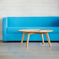 Dweller Massivholz-Beistelltisch Ø90cm