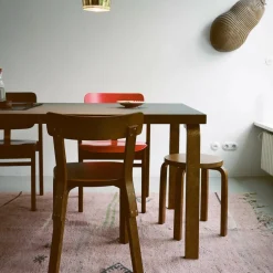 E60 Hocker Gestell gebeizt