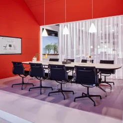 EA 104 Aluminium Chair Gestell schwarz