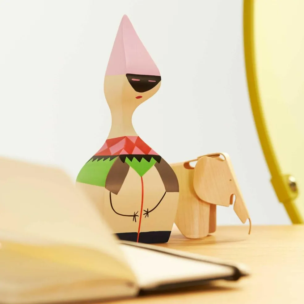 Eames Elephant Miniature aus Holz