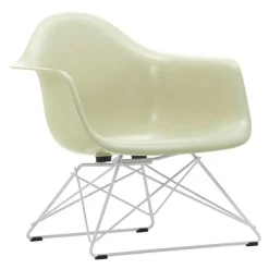 Eames Fiberglass Armchair LAR Gestell weiß