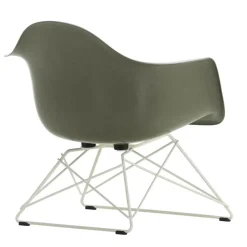 Eames Fiberglass Armchair LAR Gestell weiß