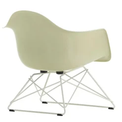 Eames Fiberglass Armchair LAR Gestell weiß