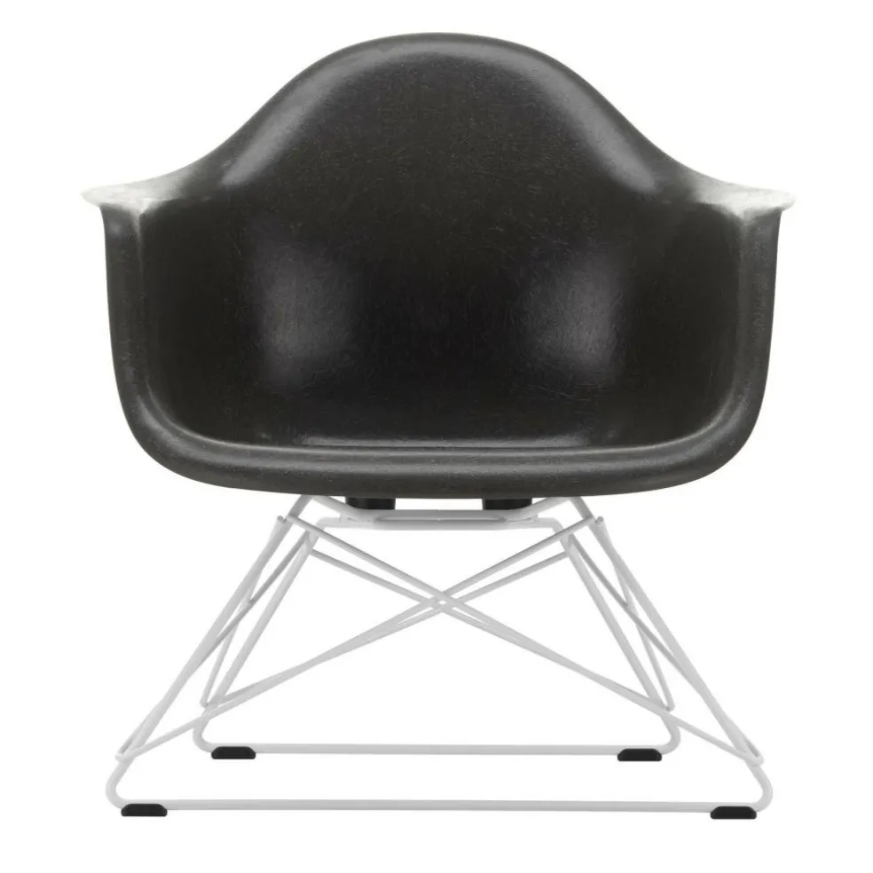 Eames Fiberglass Armchair LAR Gestell weiß