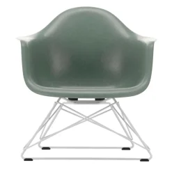 Eames Fiberglass Armchair LAR Gestell weiß