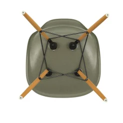 Eames Fiberglass Side Chair DSW Ahorn gelblich