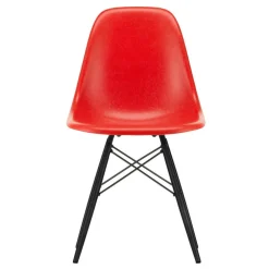 Eames Fiberglass Side Chair DSW Ahorn schwarz