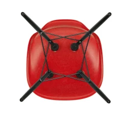 Eames Fiberglass Side Chair DSW Ahorn schwarz