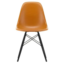 Eames Fiberglass Side Chair DSW Ahorn schwarz