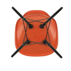 Eames Fiberglass Side Chair DSW Ahorn schwarz