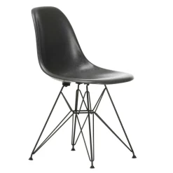 Eames Fiberglass Side Chair DSR schwarz