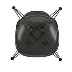 Eames Fiberglass Side Chair DSR schwarz
