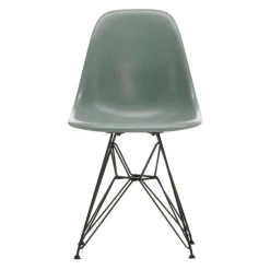 Eames Fiberglass Side Chair DSR schwarz