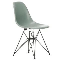 Eames Fiberglass Side Chair DSR schwarz