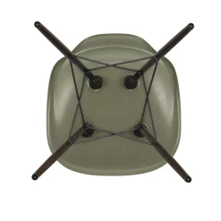 Eames Fiberglass Side Chair DSW Ahorn dunkel