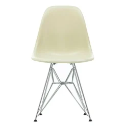 Eames Fiberglass Side Chair DSR verchromt