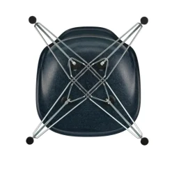 Eames Fiberglass Side Chair DSR verchromt