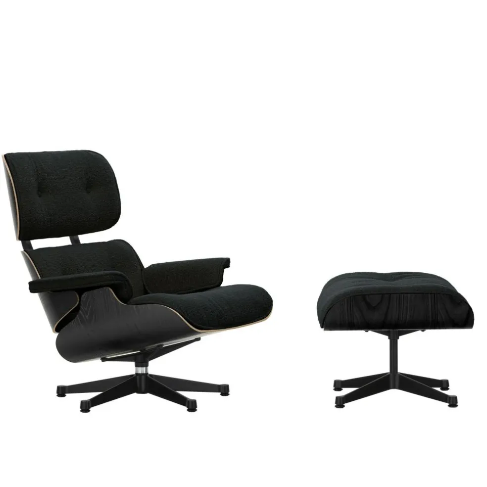 Eames Lounge Chair Sessel & Ottoman Stoff
