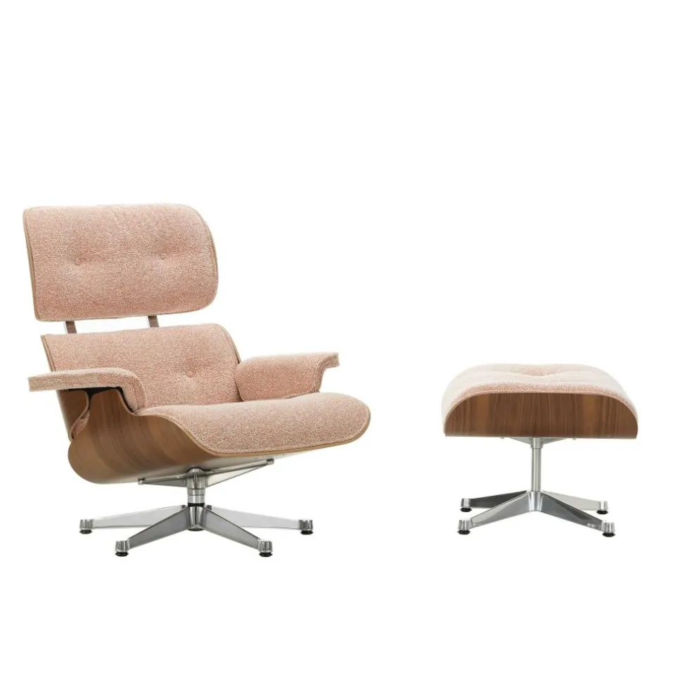 Eames Lounge Chair Sessel & Ottoman Stoff