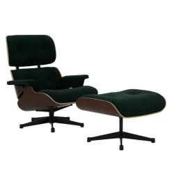 Eames Lounge Chair Sessel & Ottoman Stoff
