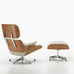 Eames Lounge Chair Sessel & Ottoman Stoff