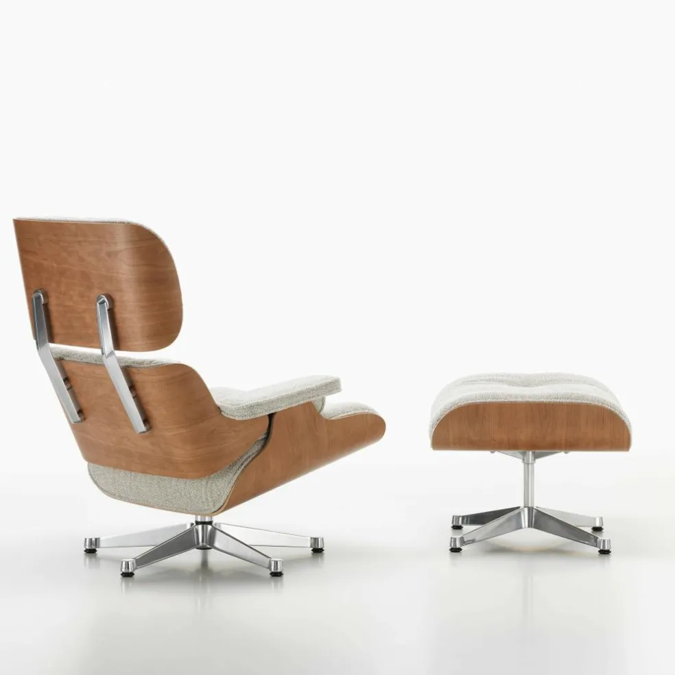 Eames Lounge Chair Sessel & Ottoman Stoff