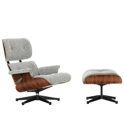 Eames Lounge Chair Sessel & Ottoman Stoff