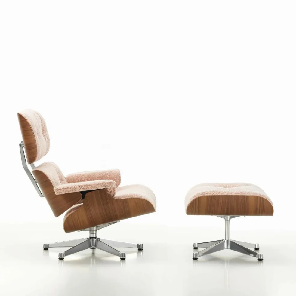 Eames Lounge Chair Sessel & Ottoman Stoff