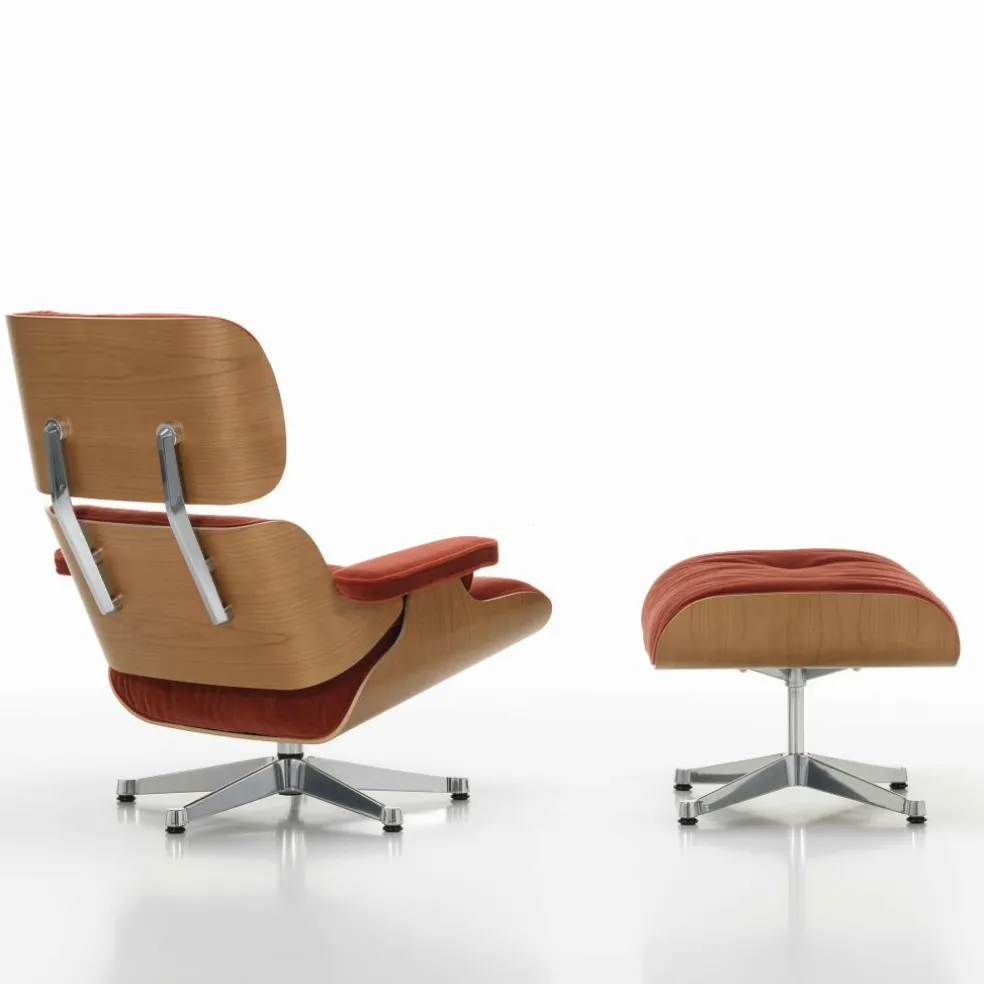 Eames Lounge Chair Sessel & Ottoman Stoff