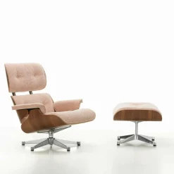 Eames Lounge Chair Sessel & Ottoman Stoff