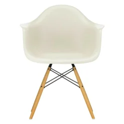 Eames Plastic Armchair DAW RE Ahorn gelblich