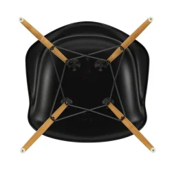 Eames Plastic Armchair DAW RE Ahorn gelblich