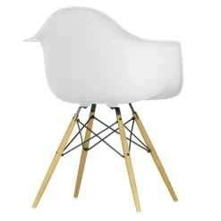 Eames Plastic Armchair DAW RE Ahorn gelblich