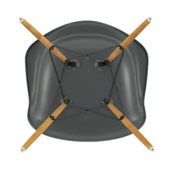 Eames Plastic Armchair DAW RE Ahorn gelblich