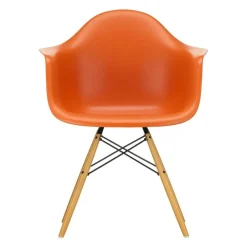 Eames Plastic Armchair DAW RE Ahorn gelblich