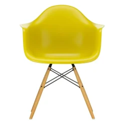 Eames Plastic Armchair DAW RE Ahorn gelblich