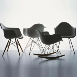 Eames Plastic Armchair DAX RE verchromt