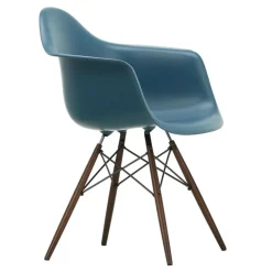 Eames Plastic Armchair DAW RE Ahorn dunkel