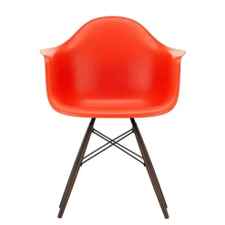 Eames Plastic Armchair DAW RE Ahorn dunkel